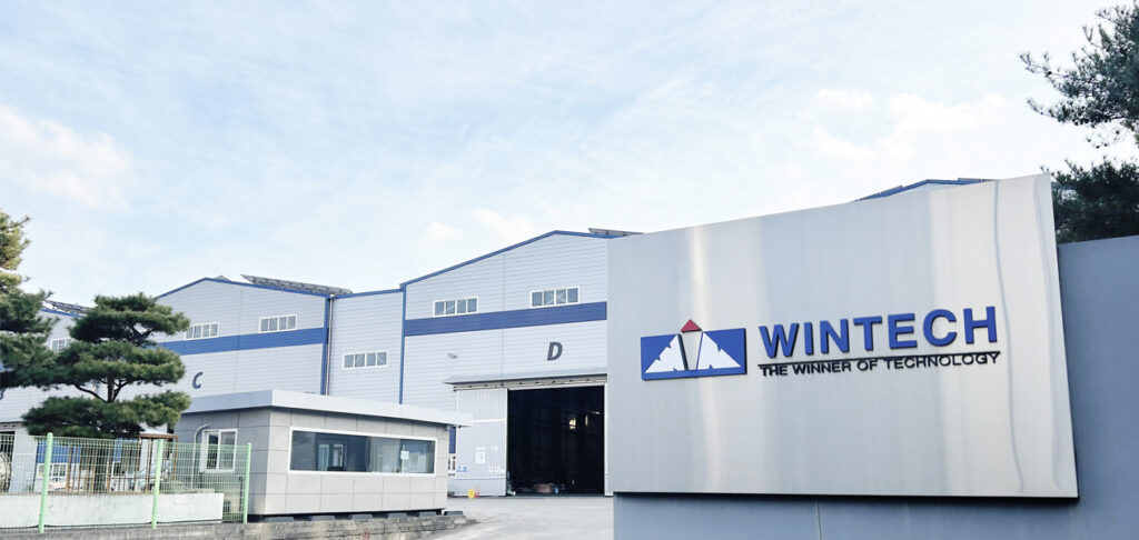 윈테크의 회사 전경