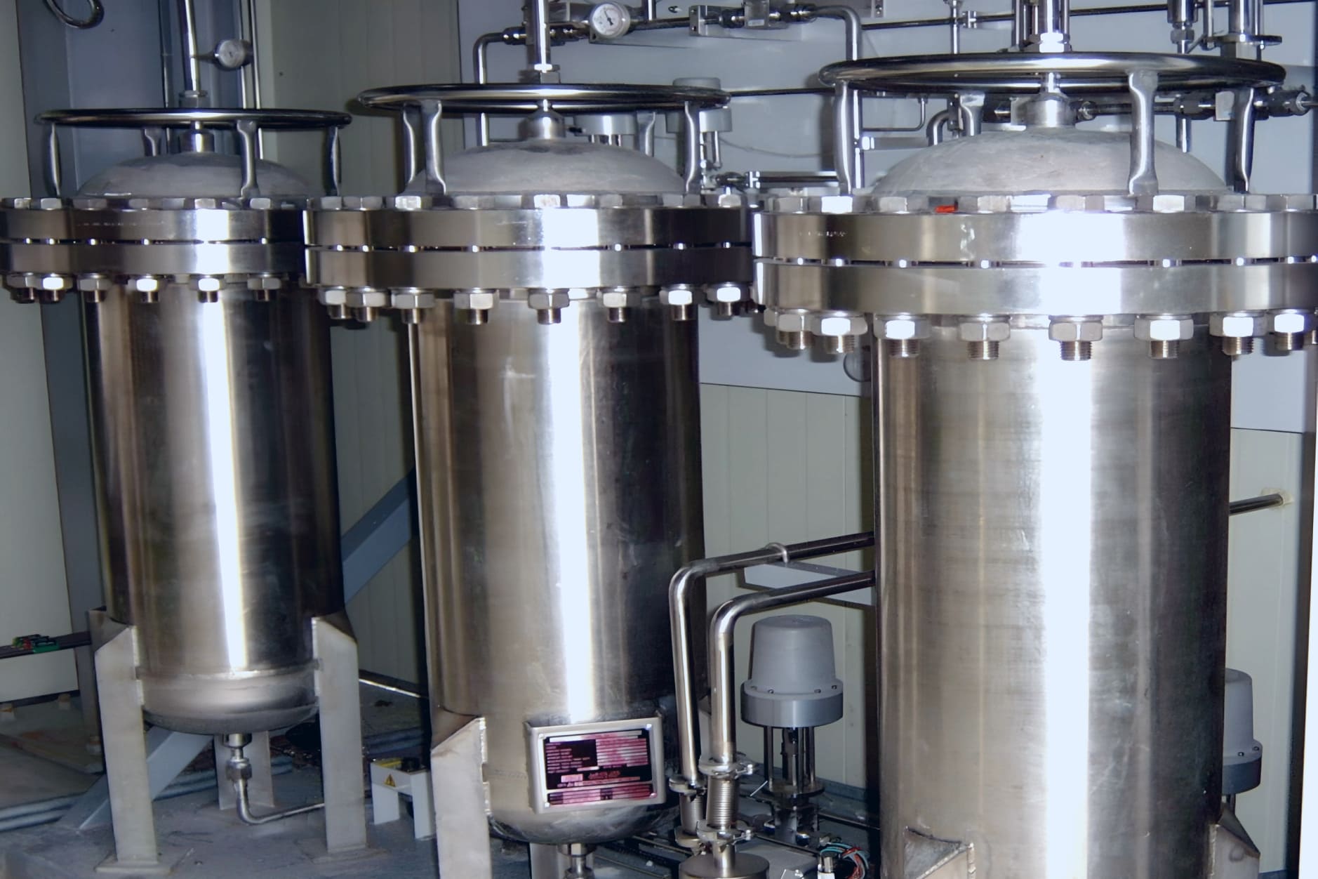 윈테크 화학플랜트용 압력용기 제작 사례